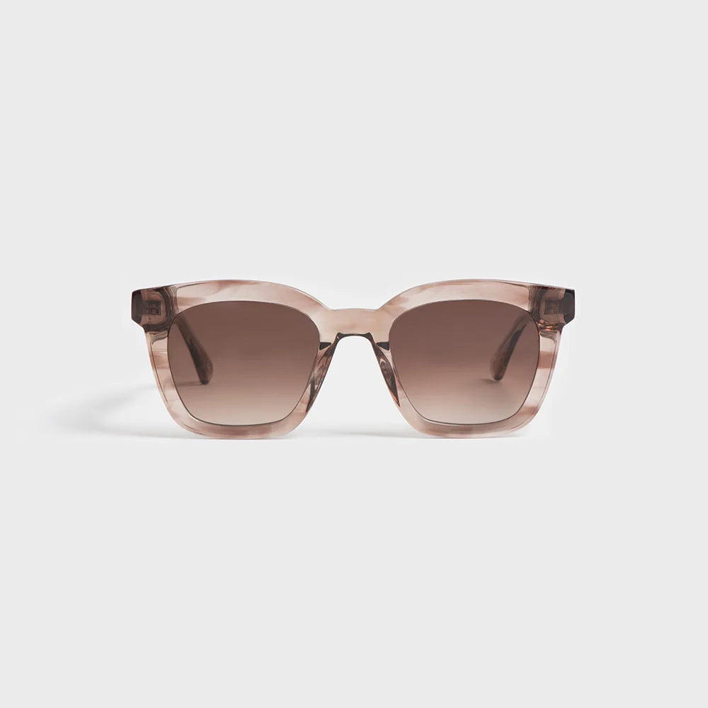 Peter and May Mother of Pearl Beige Sunglasses