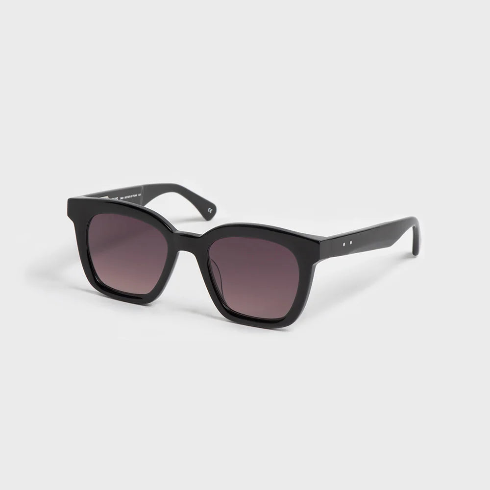 Peter and May Mother of Pearl Black Sunglasses